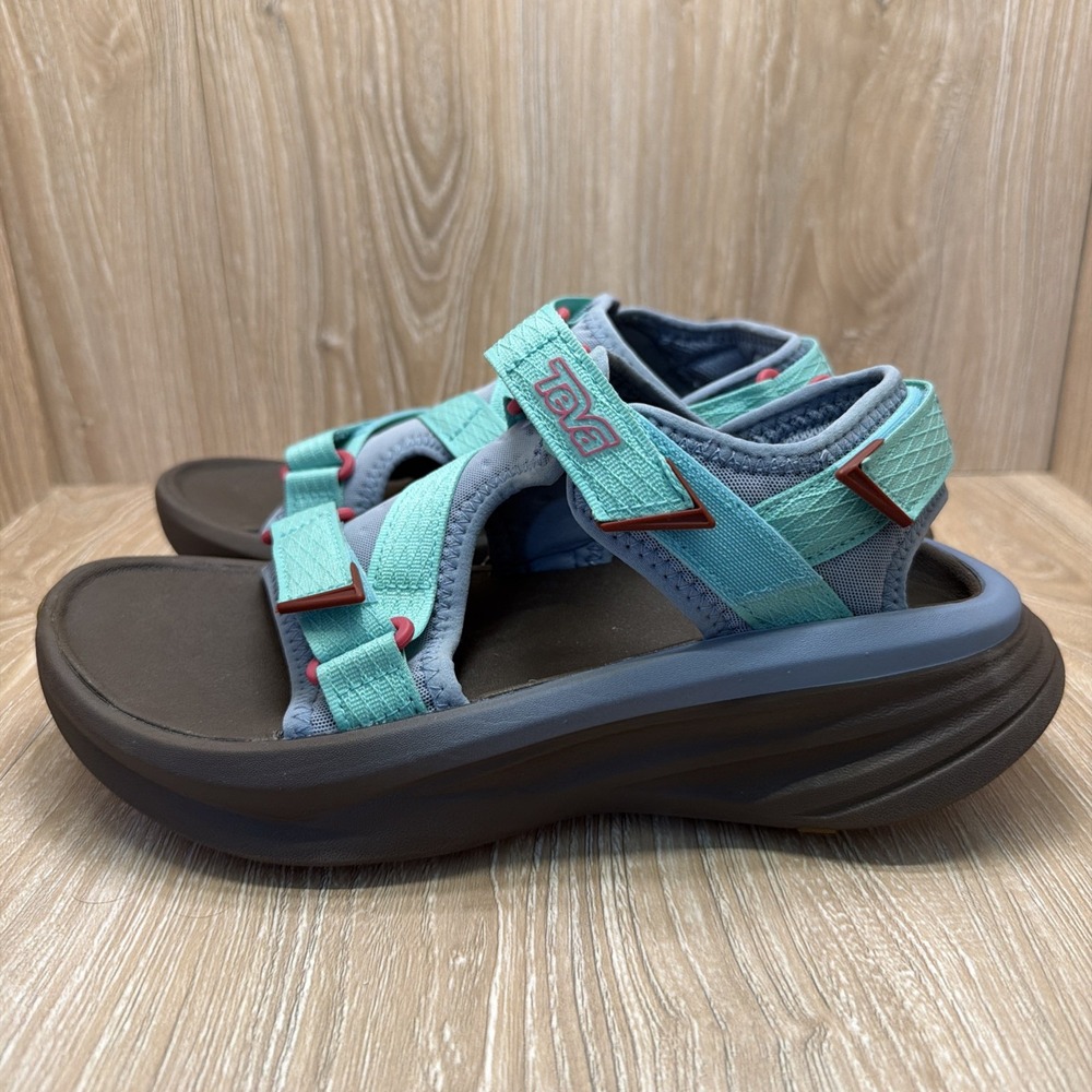 Teva W Aventrail R2T Pool Blue Dusty Blue Women Strap Trail Sandal 1172831 Sz 7